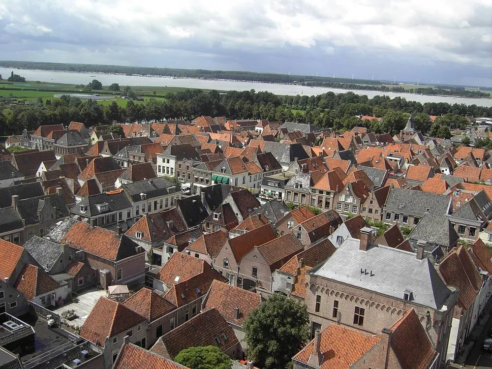 Elburg: Elburg (Nederland) - stadszicht 2008