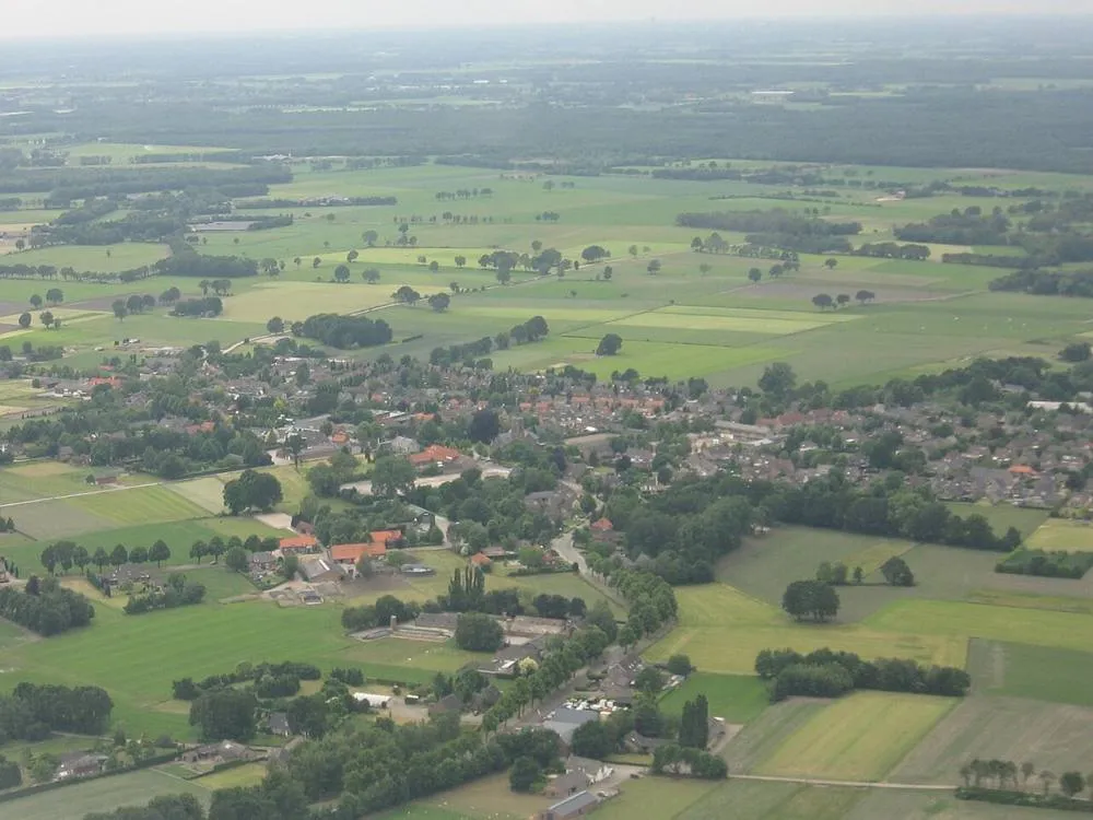 Wintelre: Wintelre (vanuit vliegtuig)